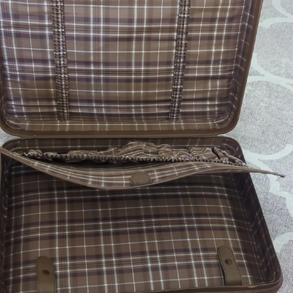 Classic Brown Leather Briefcase